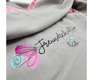 ADVENTSKALENDER 1. Dezember - Stickserie - Rose Liebe Freundschaft Familie